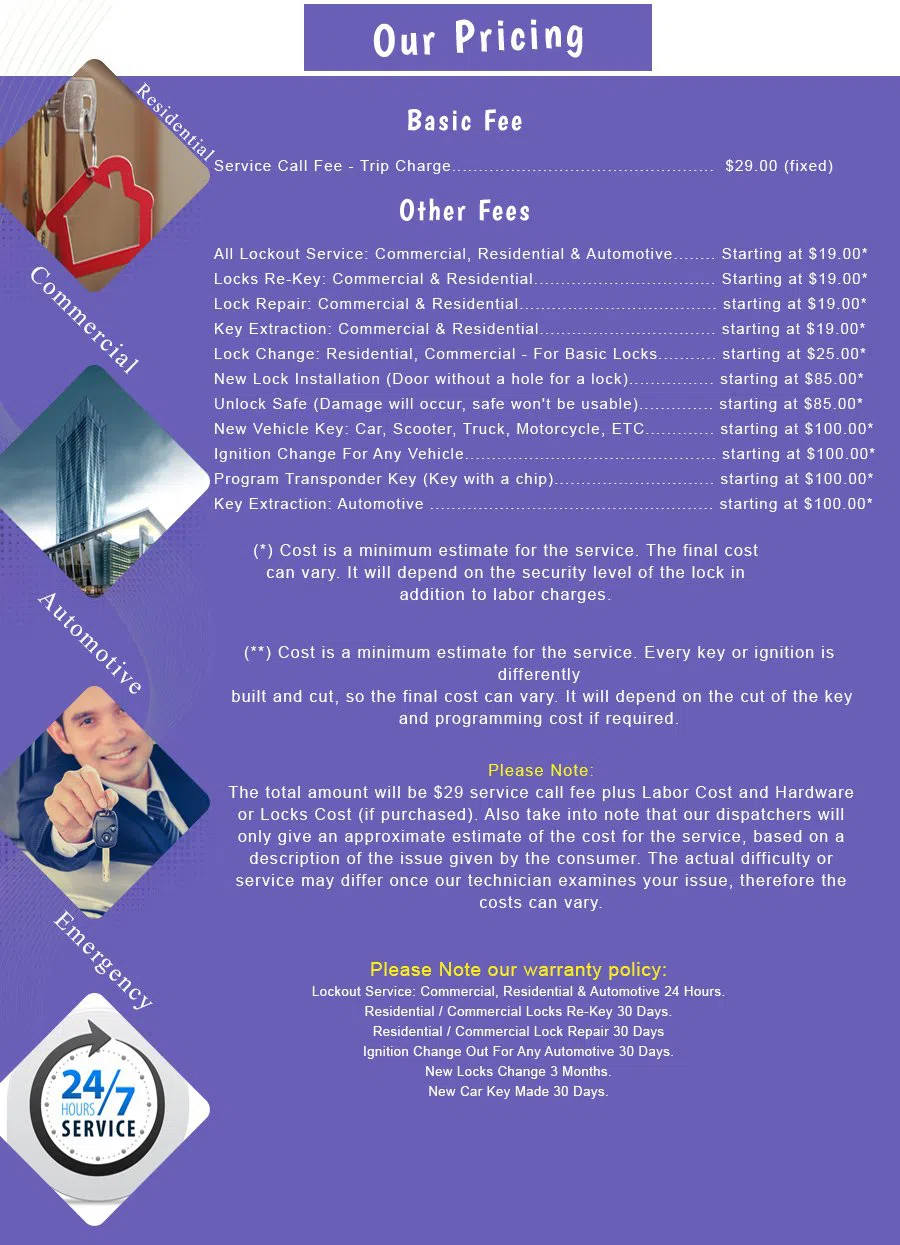 Bridgeport Expert Locksmith, Bridgeport, CT 203-651-6674 - price-list-n-19